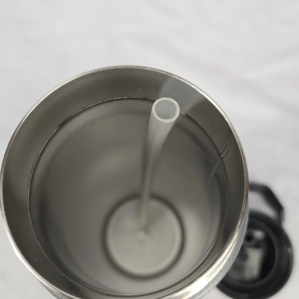 Stanley The Ice Flow Flip Straw Water Bottle 22oz Charcoal Gray Black Jug Handle